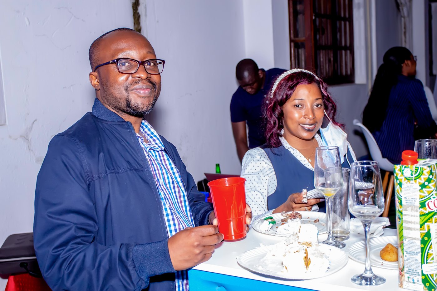 Guests seated for a corporate event